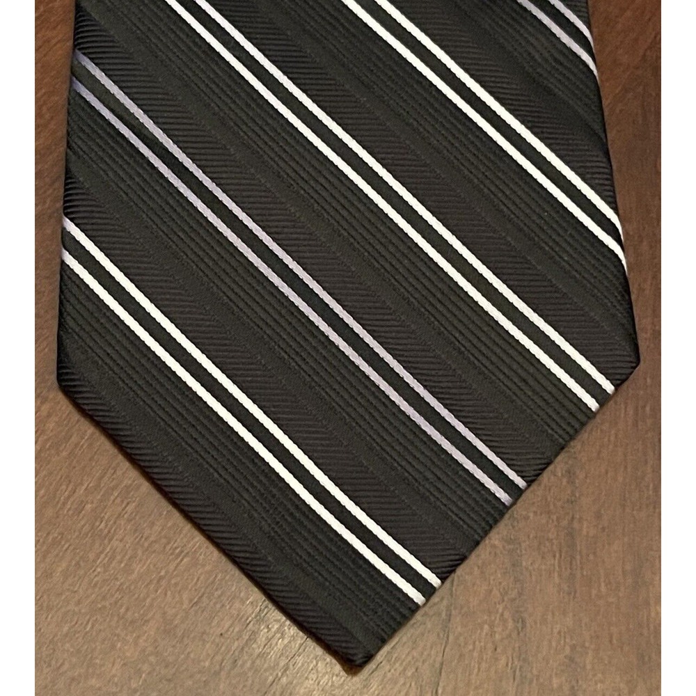 Axist Black Hand Made 100% Polyester Men’s Neck Tie Made In China
